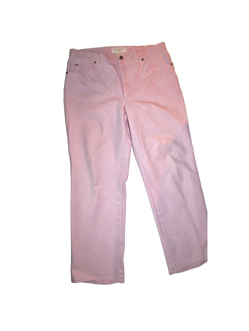 Escada Womens Slim Skinny Pink Ankle Jeans Size Euro 42